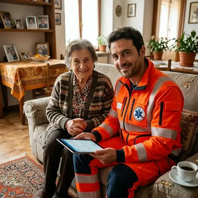 Volontari in azione